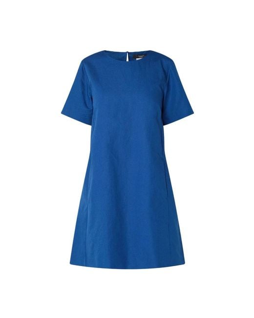 Weekend by Maxmara Blue Short Dresses