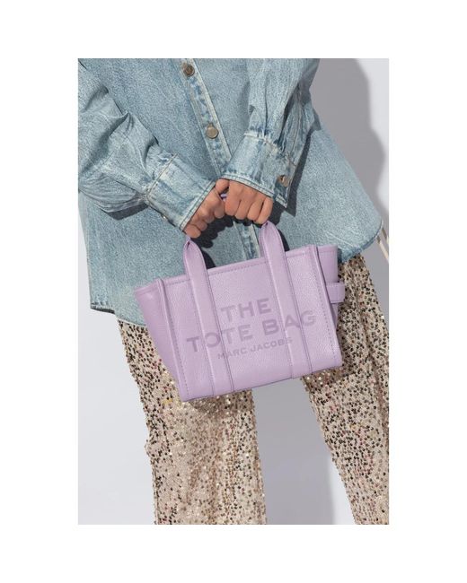 Marc Jacobs Purple Kleine 'the tote bag' schultertasche