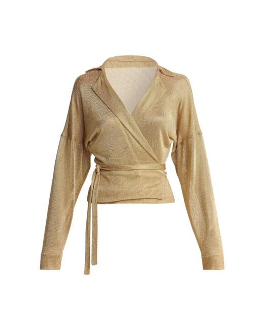 Blouses Alberta Ferretti de color Natural