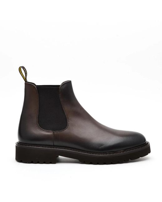 Doucal's Brown Chelsea Boots for men