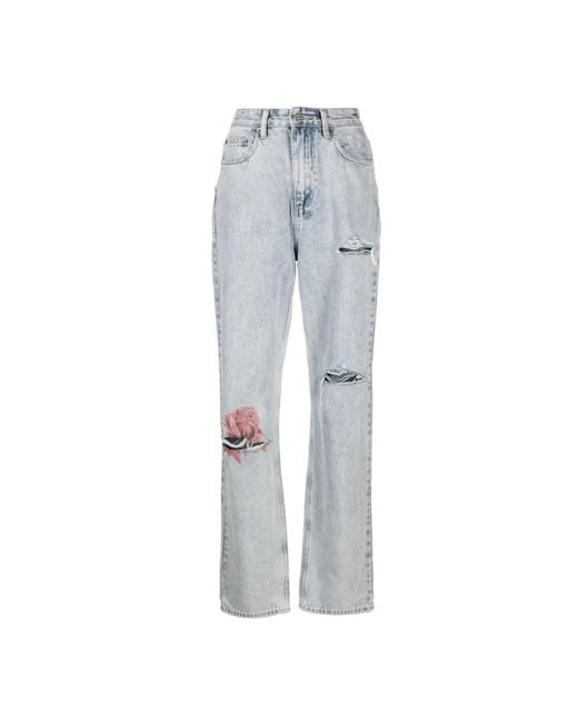 Straight jeans Ksubi de color Gray