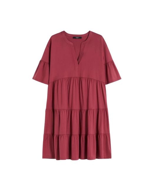 Weekend by Maxmara Red Short Dresses