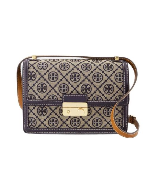 Tory Burch Metallic T Monogram Shoulder Bag