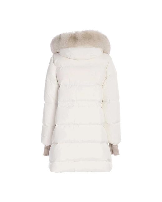 Jackets > winter jackets Moorer en coloris White