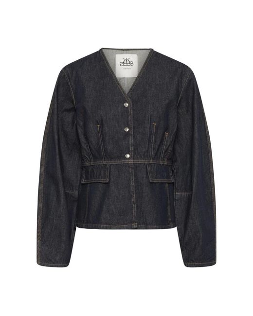 Karen By Simonsen Black Denim Jackets