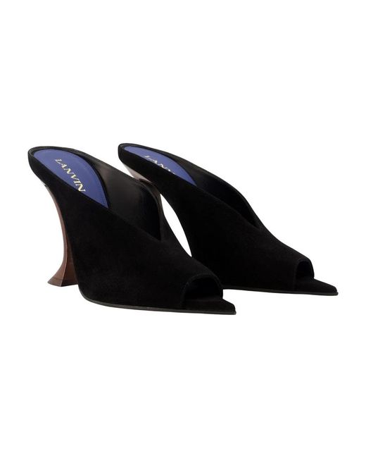 Lanvin Black Midnight Step Pump
