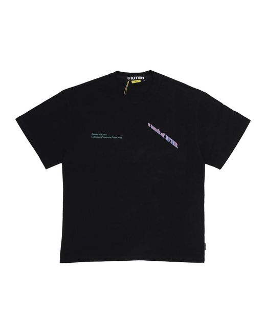 Iuter Black T-Shirts for men