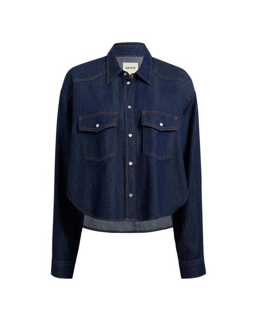 Khaite Blue Shirts