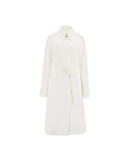Guess White Trench Coats