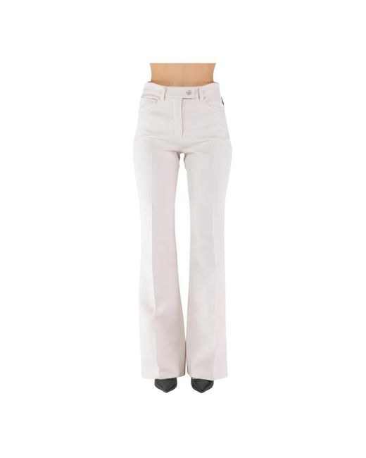 Courreges Gray Wide Trousers