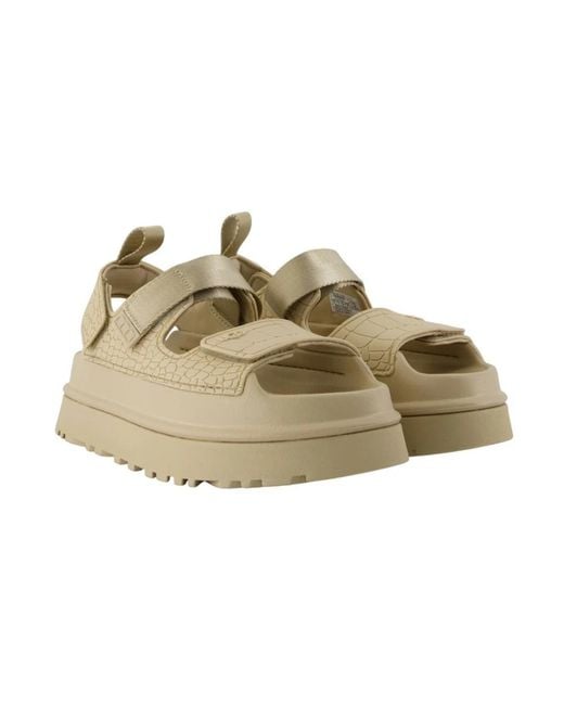 Flat Sandals Ugg en coloris Natural