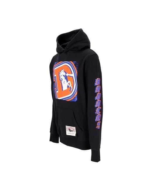 Mitchell & Ness Blue Hoodies for men