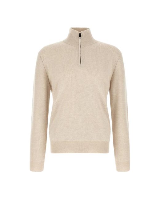 Brioni Natural Turtlenecks for men