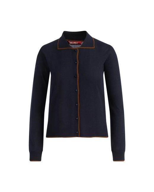 Cardigans Max Mara de color Blue
