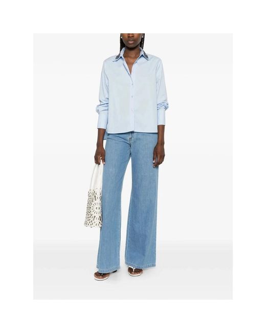Ermanno Scervino Blue Shirts