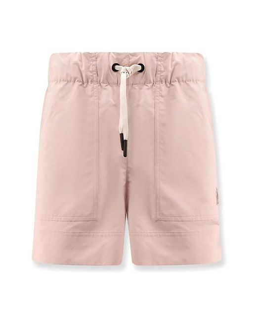 Moncler Shorts in het Pink
