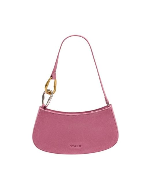 Staud Purple Shoulder Bags