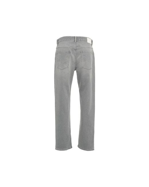 Closed Gray Straight Jeans for men