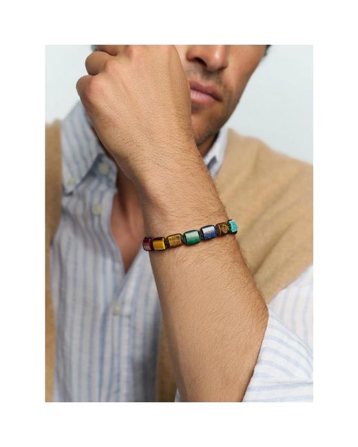 Bracelets di Nialaya in Blue da Uomo