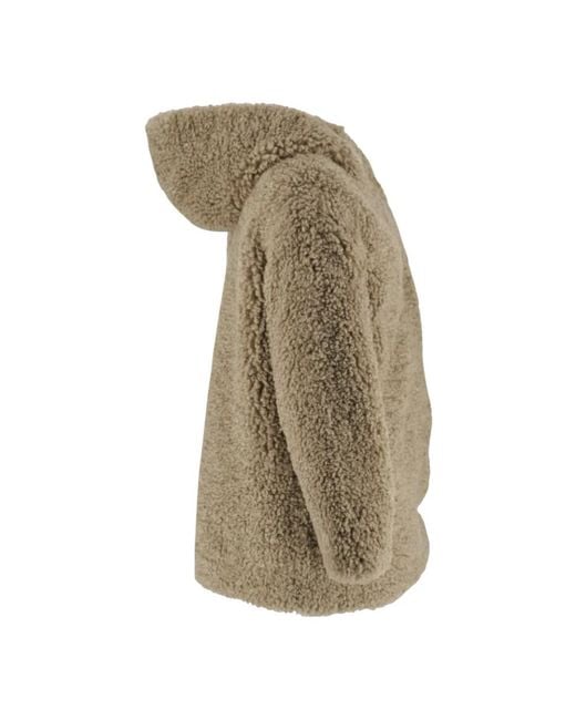 Rrd Lamb Hood Jacket in het Natural