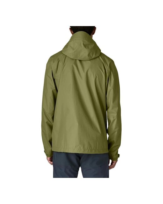 Patagonia Jassen ,Groen ,Nylon Torrentshell 3L Rain Jkt in het Green voor heren