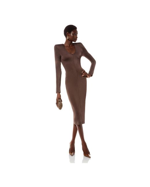 Party Dresses di MVP WARDROBE in Brown