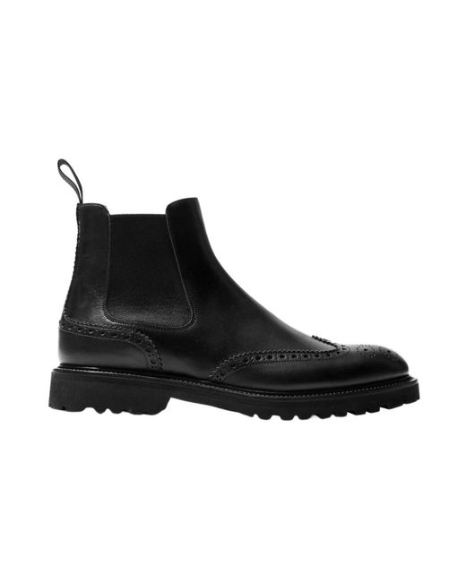 Scarosso Black Keith Boots for men