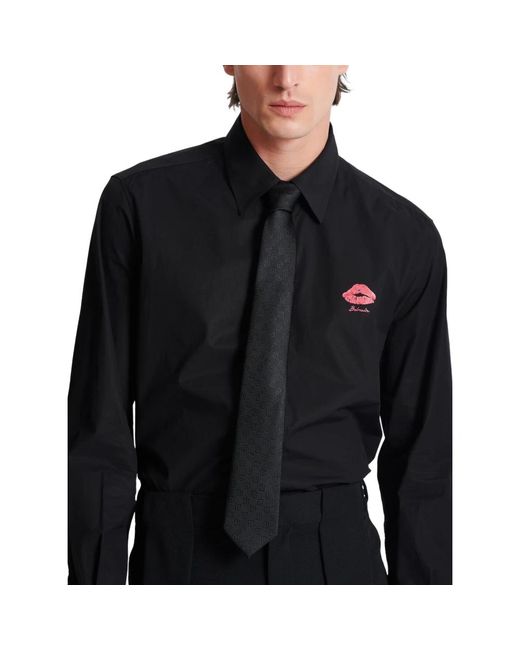 Ties di Balmain in Black da Uomo