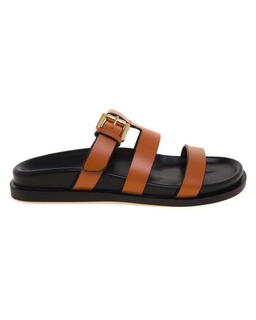 Sliders Bibi Lou en coloris Brown