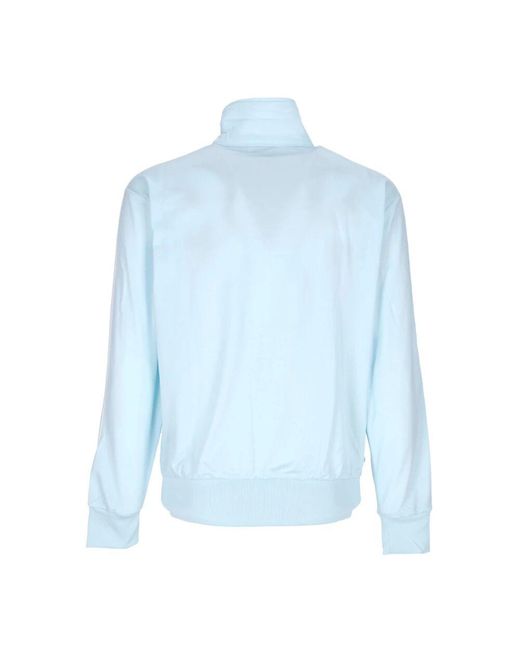 Adidas Blaue firebird track jacket mit reißverschluss in Blue für Herren