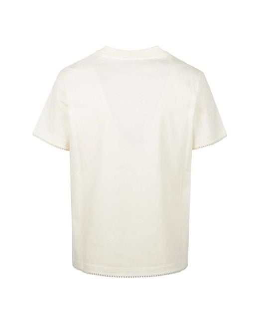Moncler White T-Shirts