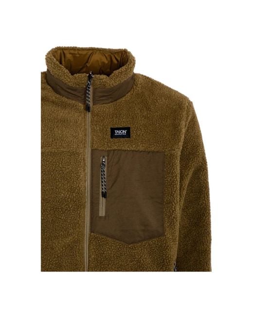Taion Green Down Jackets for men