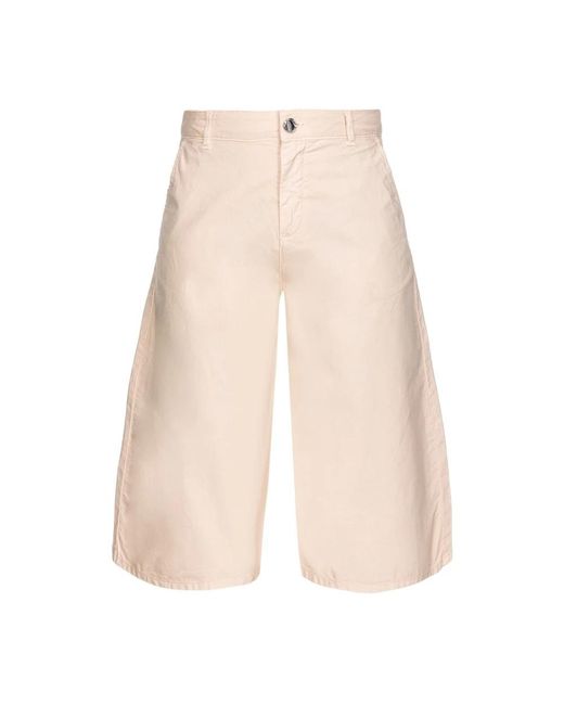 Pinko Natural Long Shorts