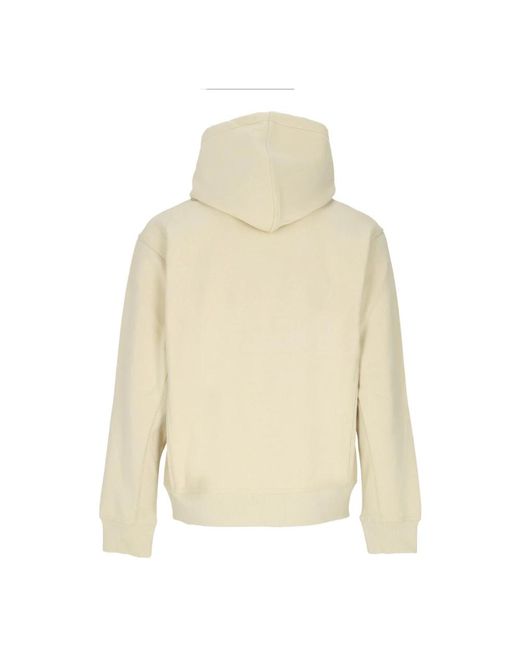 Carhartt Amerikaans Script Rotan Herensweater Met Capuchon in het Natural voor heren