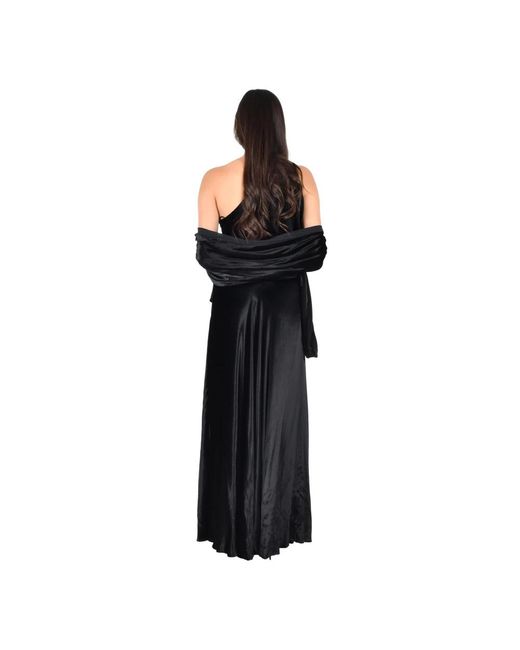 Alberta Ferretti Black Kleid Schwarz