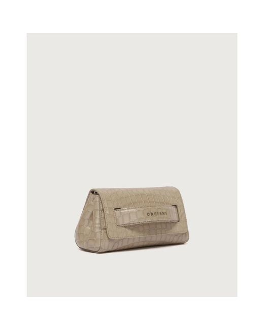 Clutches di Orciani in Gray