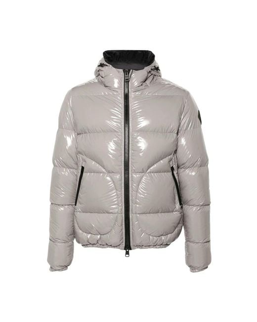 Herno Gray Down Jackets for men