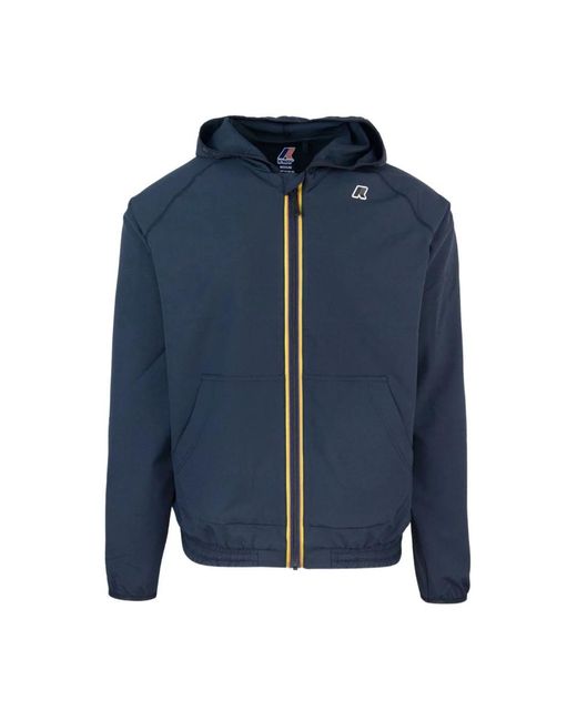 K-Way Men's Blue Light Jackets