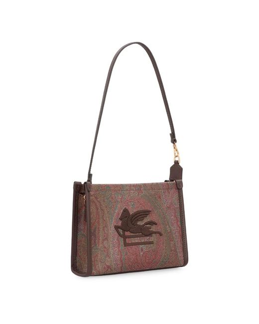 Etro Brown Shoulder Bags
