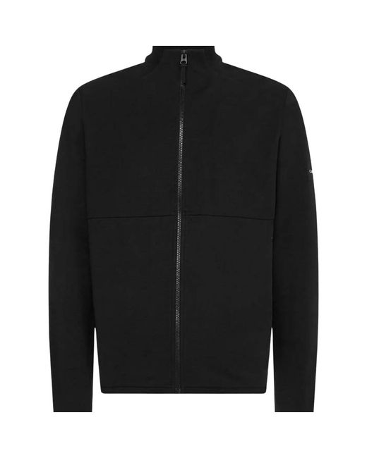 Calvin Klein Zip Logo Jacket in het Black voor heren