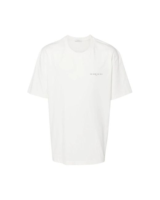 T-Shirts Ih Nom Uh Nit de hombre de color White