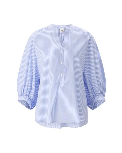 Emily Van Den Bergh Blue Blouses