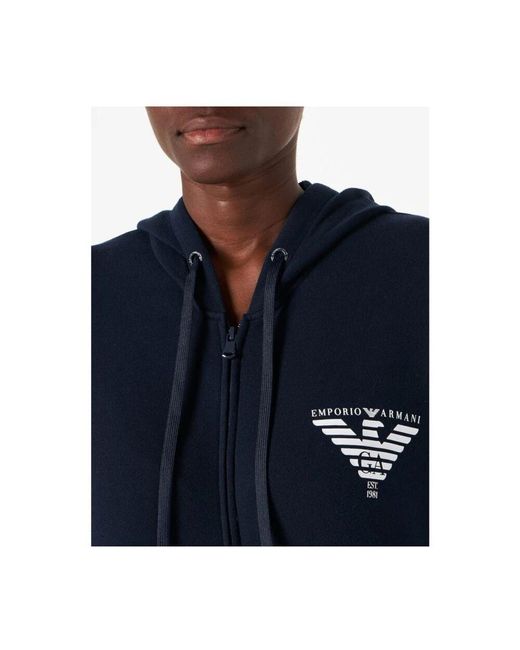 Zip-Throughs Emporio Armani de color Blue