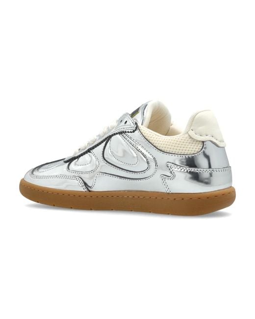 Ganni White Sport Shoes '08 Specchio'