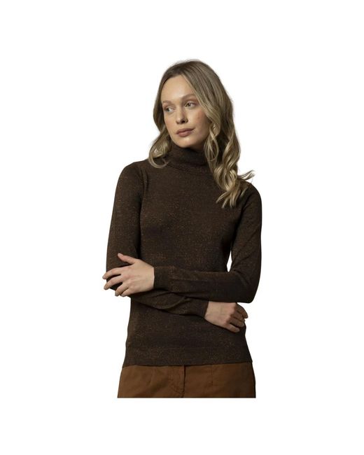 Turtlenecks Kocca de color Brown