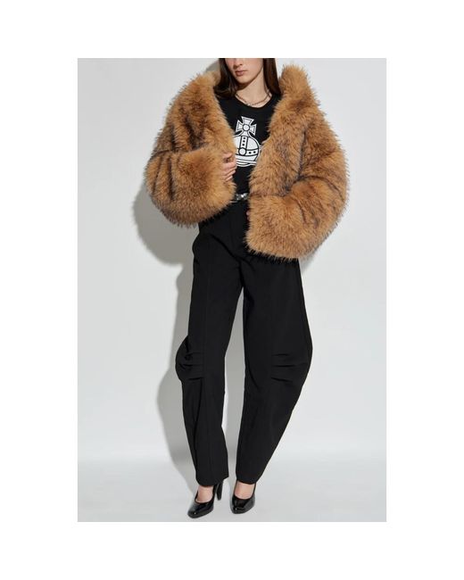 Vivienne Westwood T-Shirt Met Bedrukt Logo in het Black