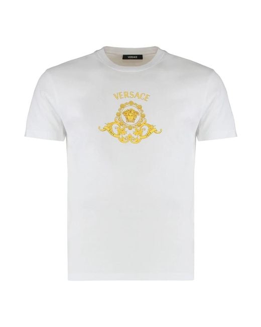 T-Shirts Versace de hombre de color White