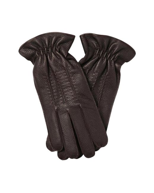 Gloves di Orciani in Black da Uomo