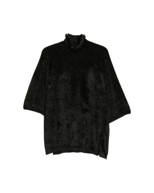 Semicouture Black Turtlenecks