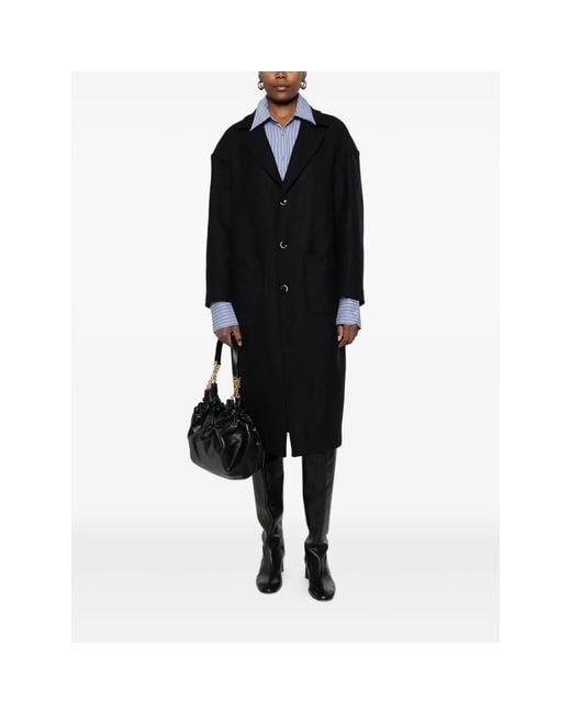 Nine:inthe:morning Black Single-Breasted Coats